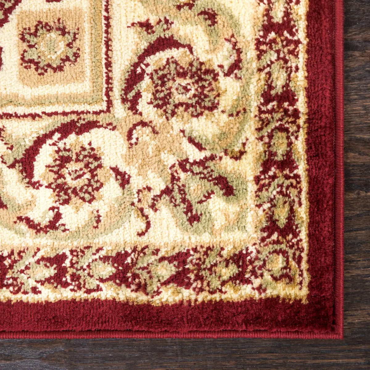 Rechteck Teppich Classic Aubusson in Rot von Hadorn™ - Lifestyle Image