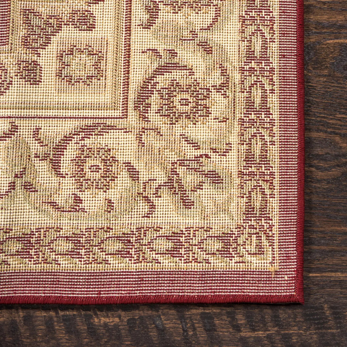 Rechteck Teppich Classic Aubusson in Rot von Hadorn™ - Lifestyle Image