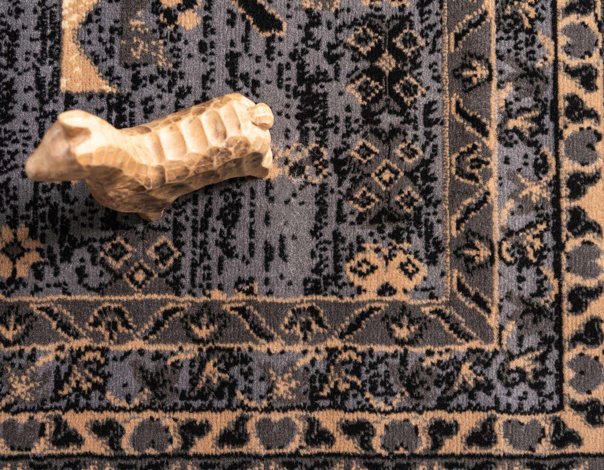 Rechteck Teppich Heriz Design in Grau von Hadorn™ - Lifestyle Image