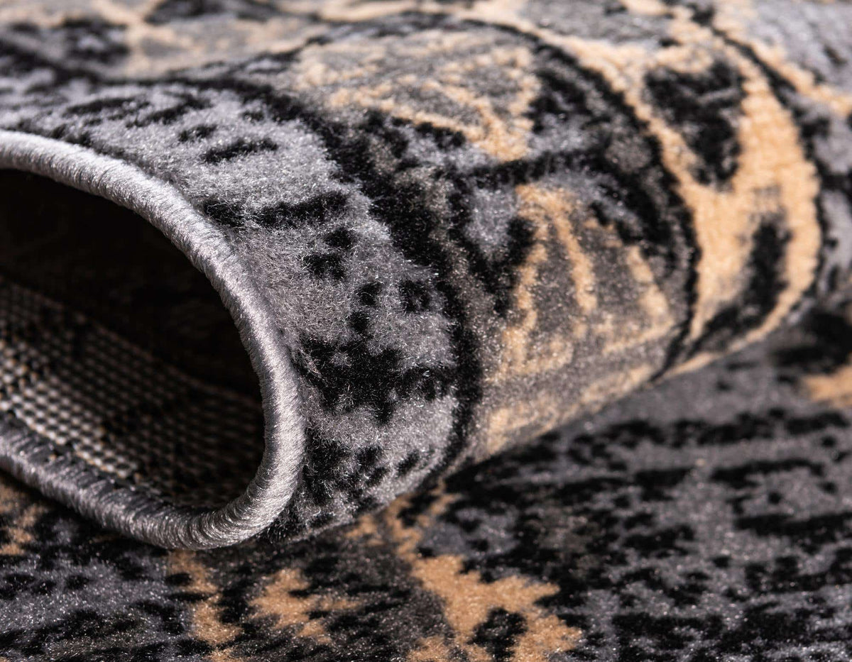 Rechteck Teppich Heriz Design in Grau von Hadorn™ - Lifestyle Image