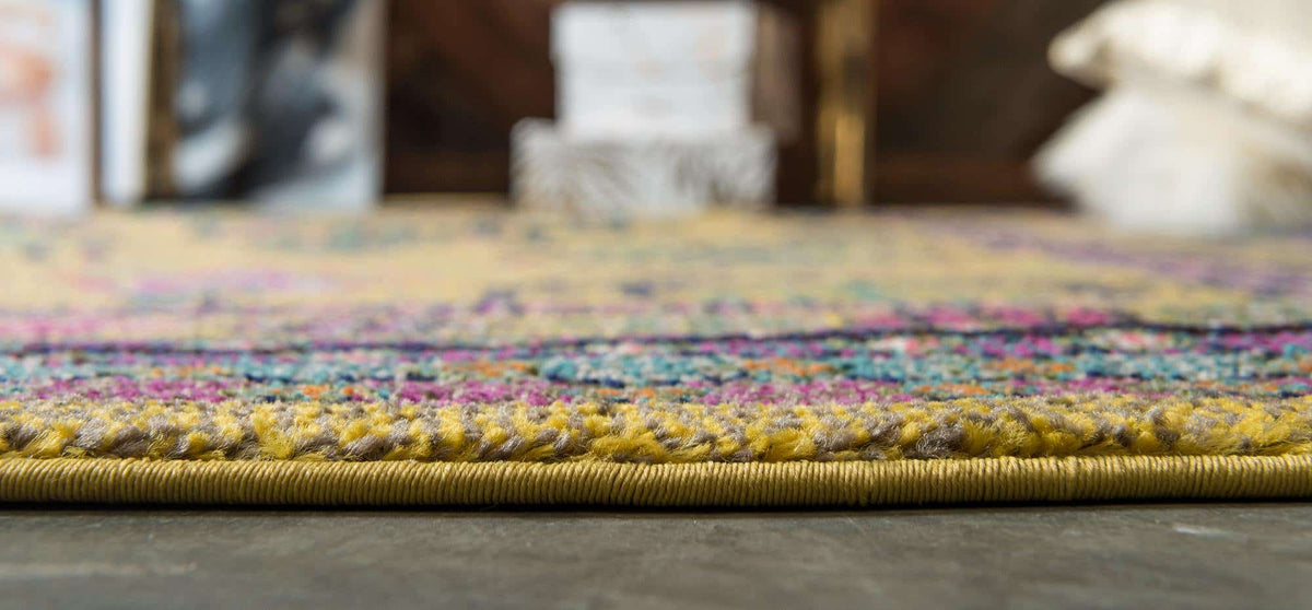 Rechteck Teppich Palazzo in Gold von Hadorn™ - Lifestyle Image