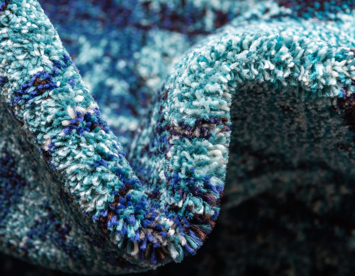 Rechteck Teppich Palazzo in Blau von Hadorn™ - Lifestyle Image