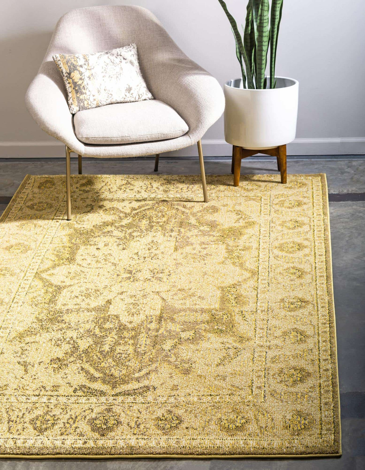 Rechteck Teppich Palazzo in Beige von Hadorn™ - Lifestyle Image