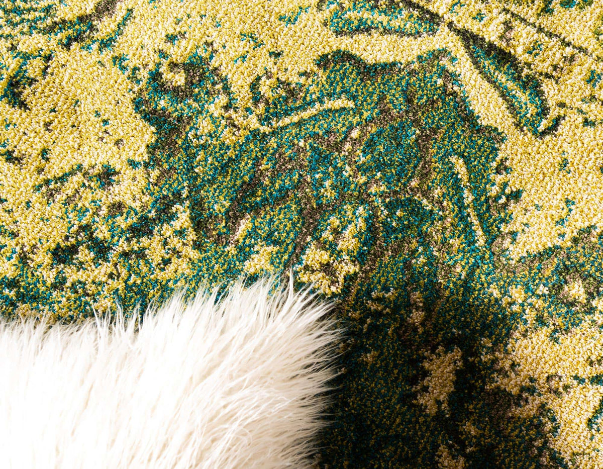 Rechteck Teppich Palazzo in Grün von Hadorn™ - Lifestyle Image