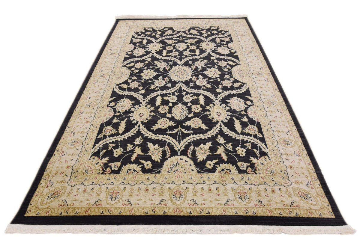 Rechteck Teppich Kensington in Schwarz von Hadorn™ - Lifestyle Image
