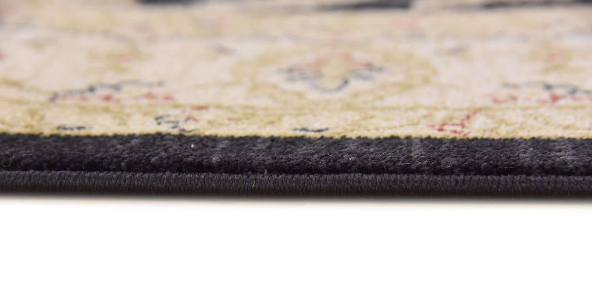 Rechteck Teppich Kensington in Schwarz von Hadorn™ - Lifestyle Image