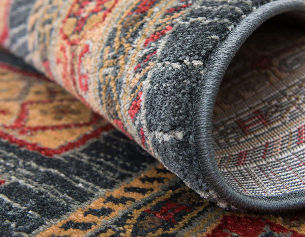 Rechteck Teppich Kashkuli Gabbeh in Blau von Hadorn™ - Lifestyle Image