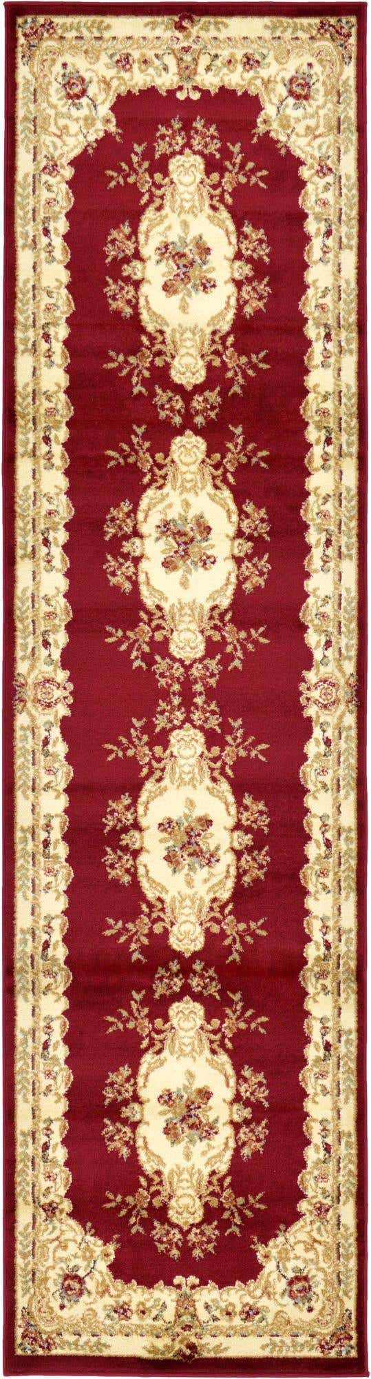 Läufer Teppich Classic Aubusson in Rot von Hadorn™ - Lifestyle Image