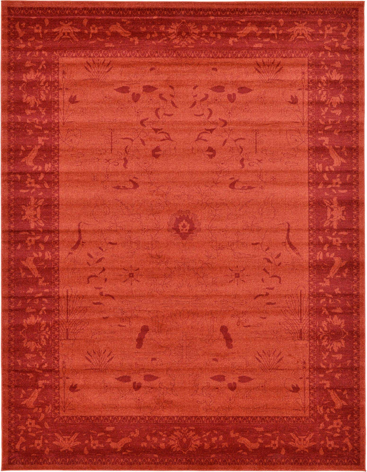Rechteck Teppich Vista in Rot von Hadorn™ - Lifestyle Image