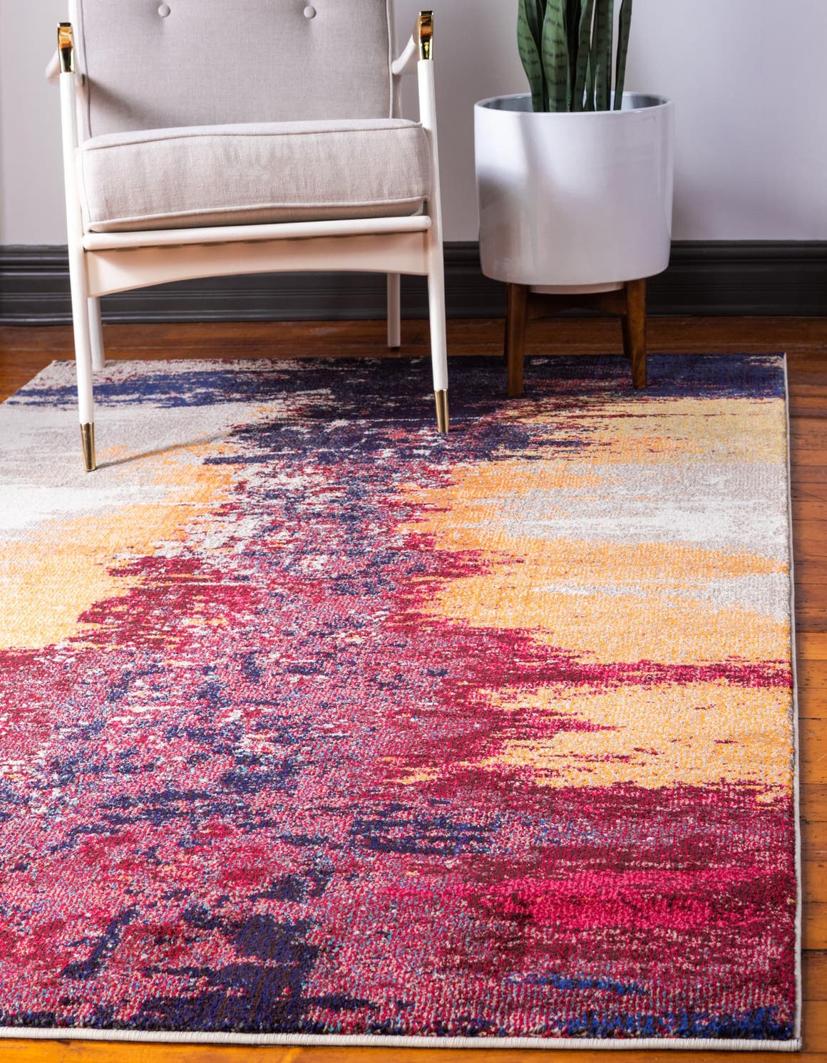 Rechteck Teppich Casablanca in Orange von Hadorn™ - Lifestyle Image