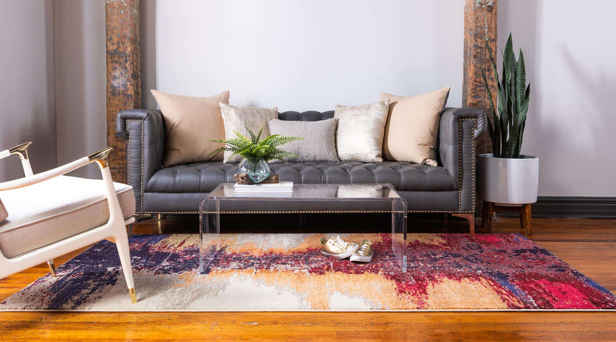 Rechteck Teppich Casablanca in Orange von Hadorn™ - Lifestyle Image