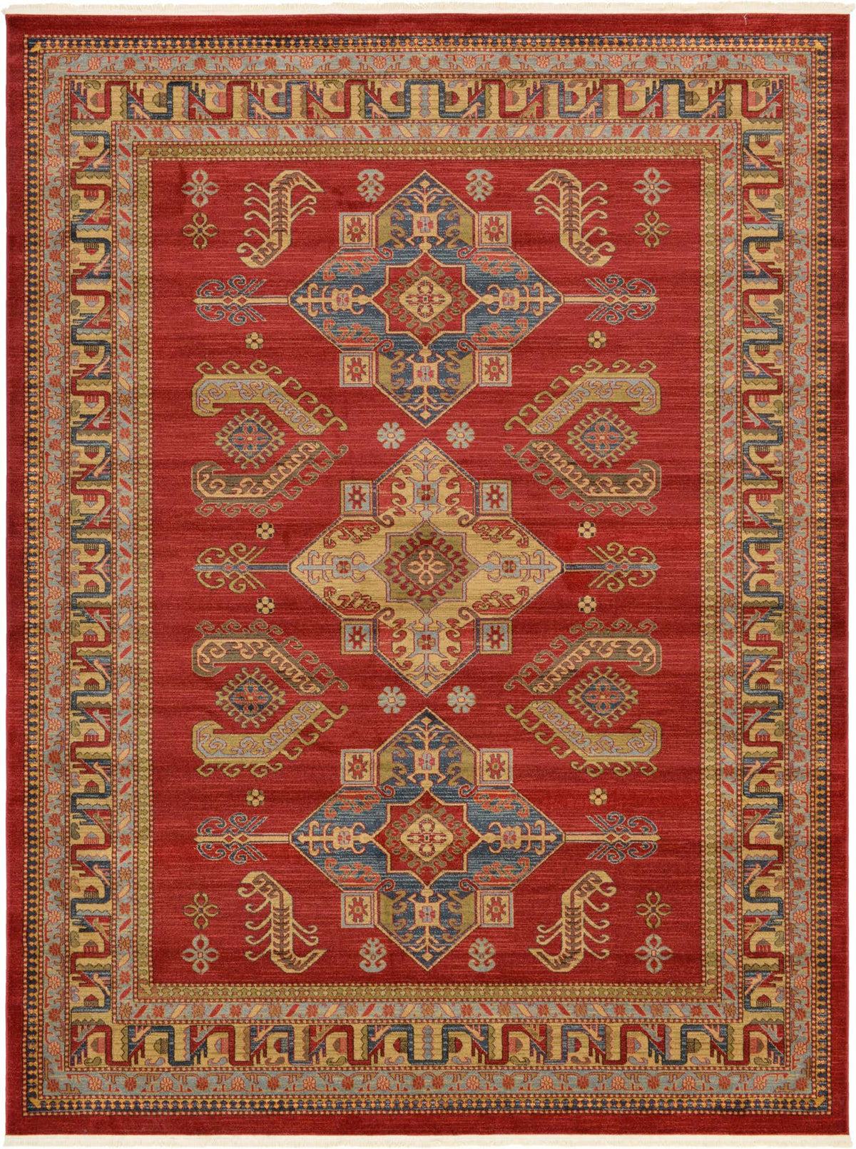 Rechteck Teppich Serapi in Rot von Hadorn™ - Lifestyle Image