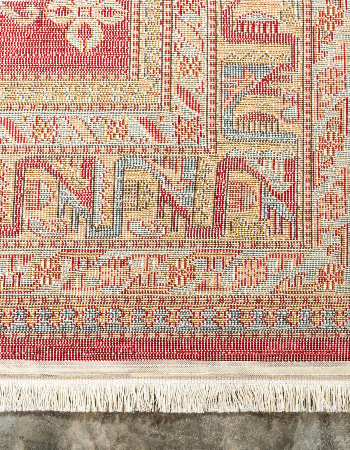 Rechteck Teppich Serapi in Rot von Hadorn™ - Lifestyle Image