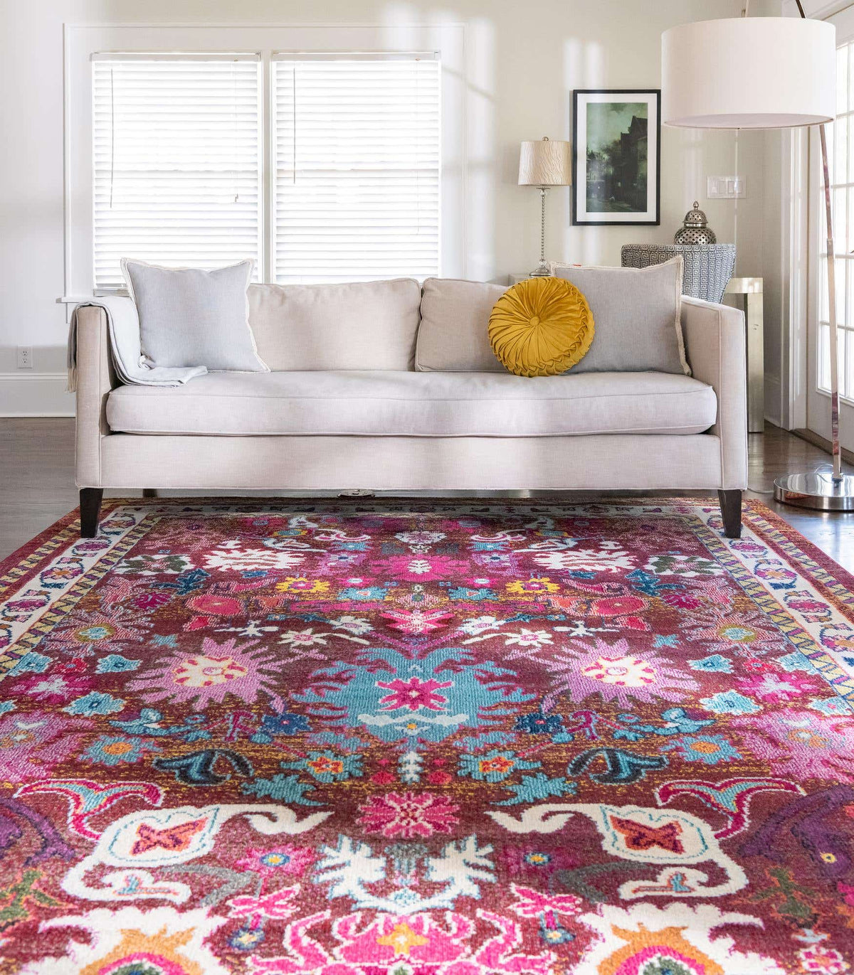 Rechteck Teppich Palazzo in Mehrfarbig von Hadorn™ - Lifestyle Image