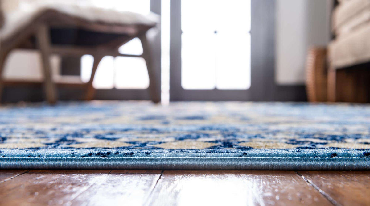 Rechteck Teppich Heriz Design in Hellblau von Hadorn™ - Lifestyle Image