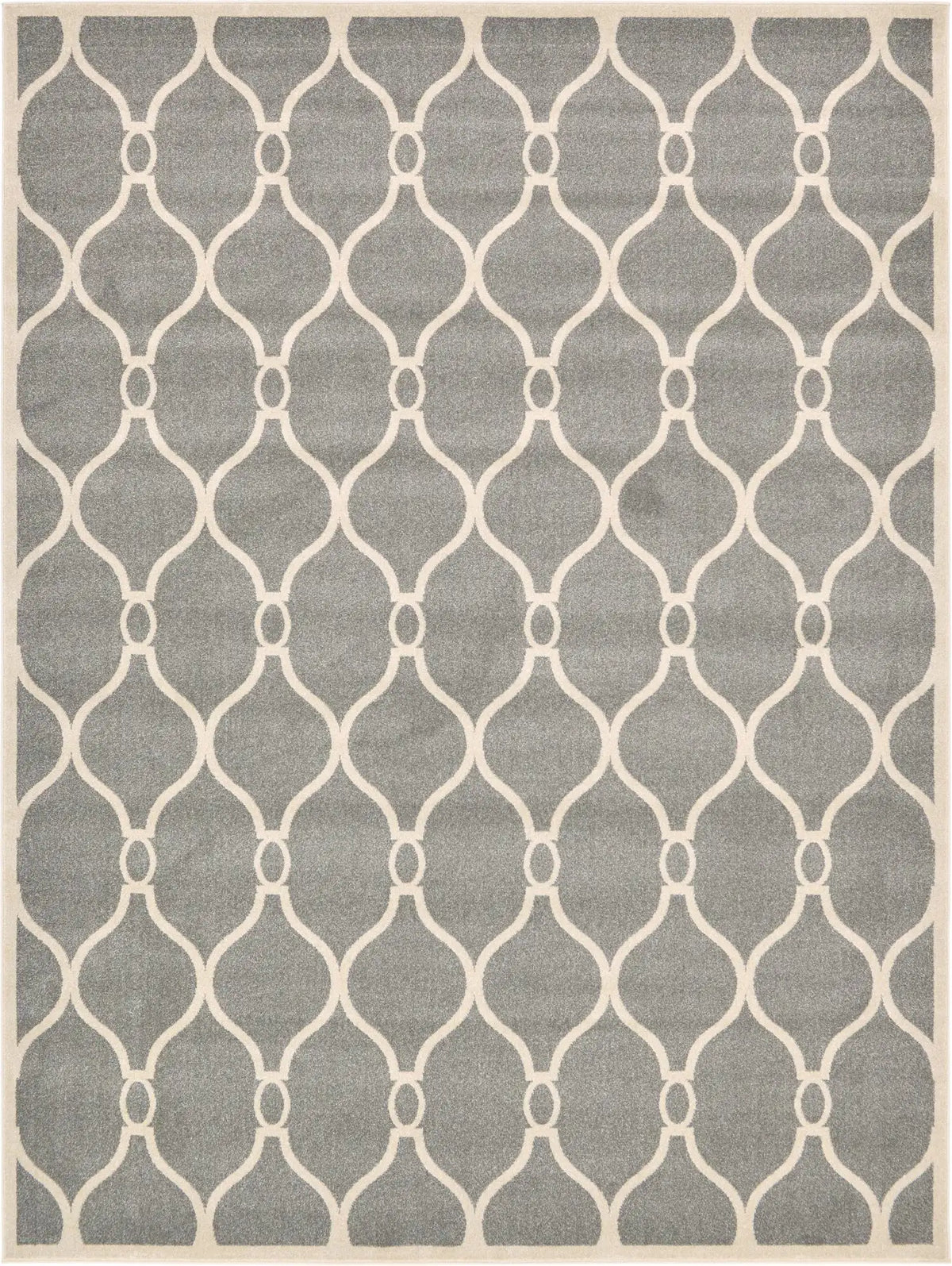 Rechteck Teppich Trellis in Grau von Hadorn™ - Lifestyle Image