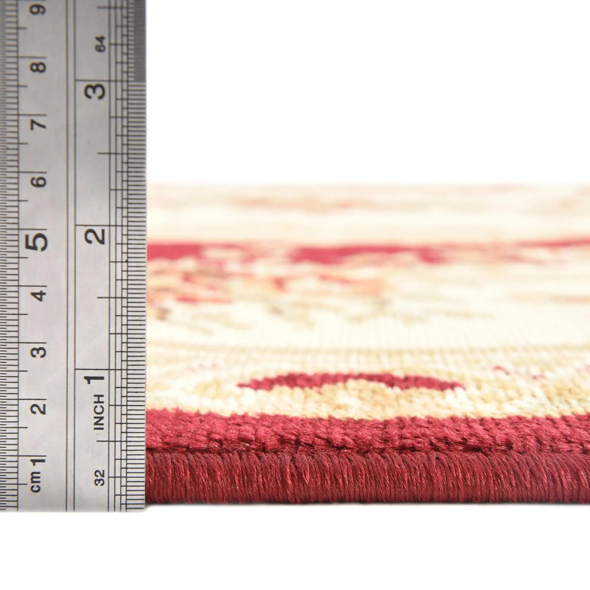 Rechteck Teppich Classic Aubusson in Rot von Hadorn™ - Lifestyle Image