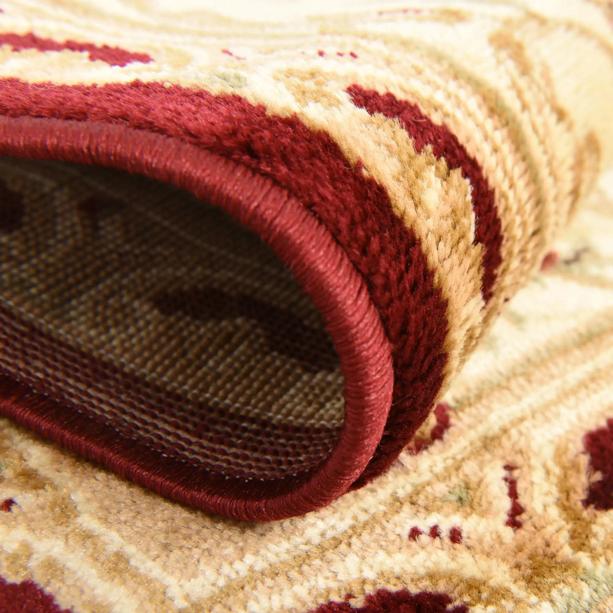 Rechteck Teppich Classic Aubusson in Rot von Hadorn™ - Lifestyle Image