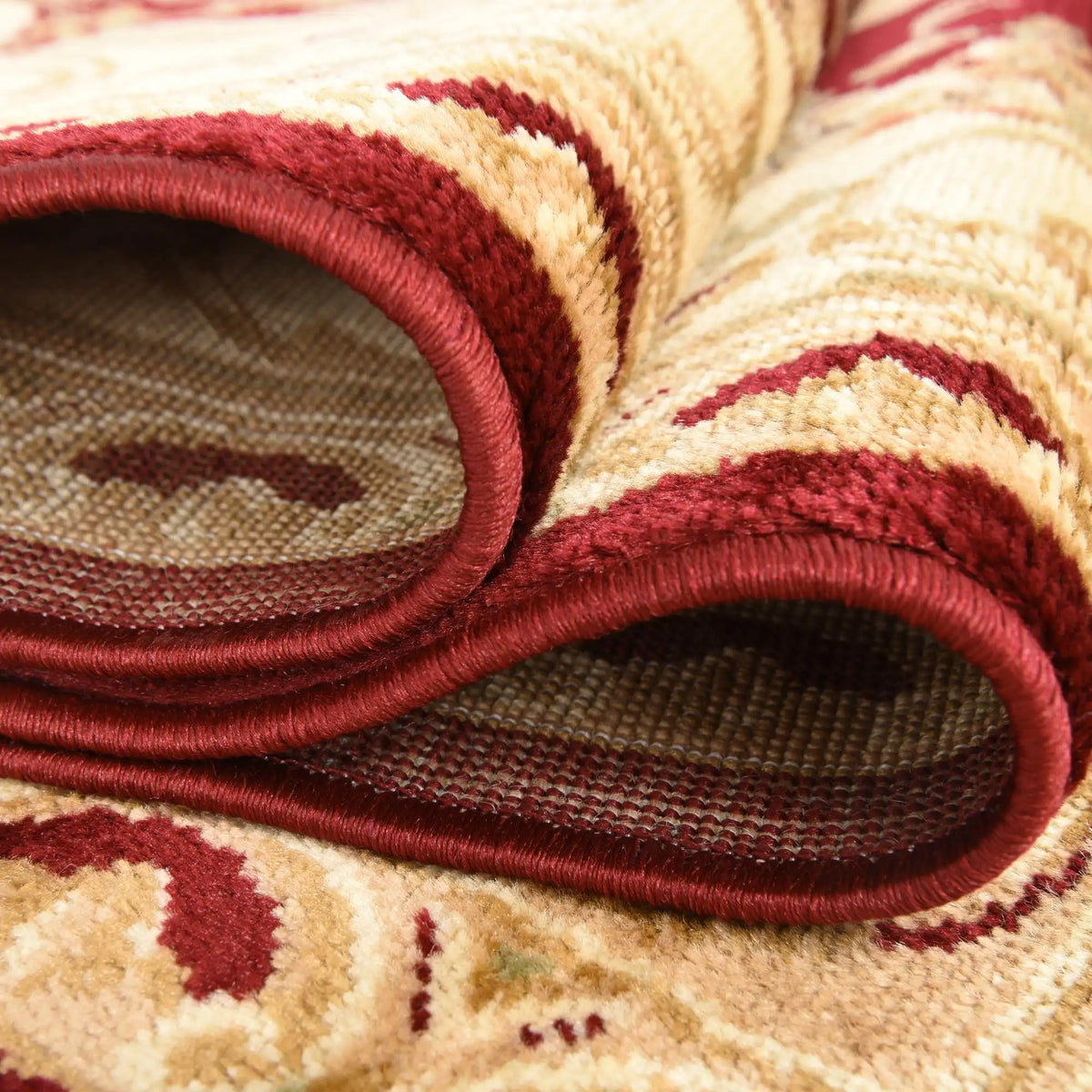 Rechteck Teppich Classic Aubusson in Rot von Hadorn™ - Lifestyle Image