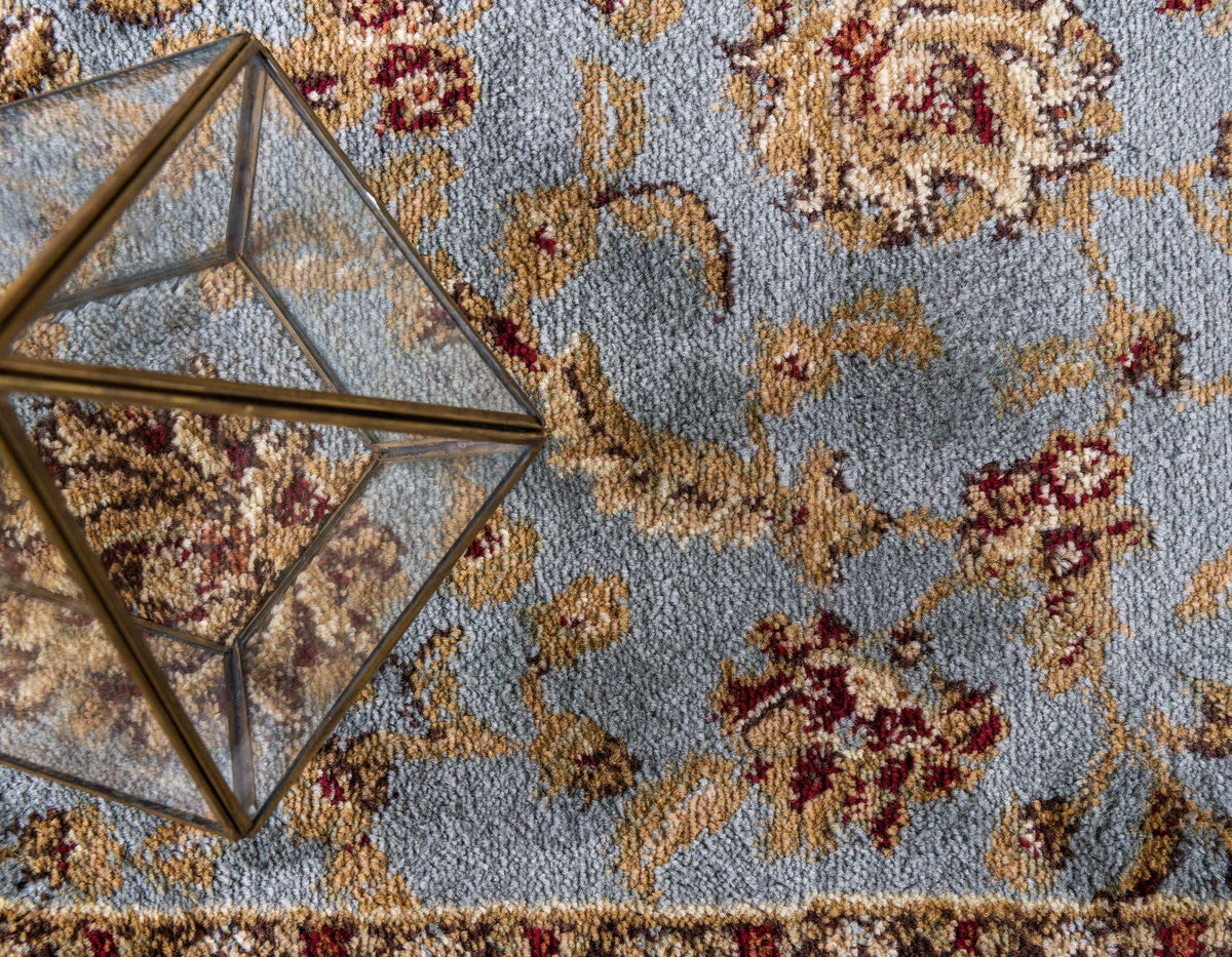 Rechteck Teppich Classic Agra in Hellblau von Hadorn™ - Lifestyle Image