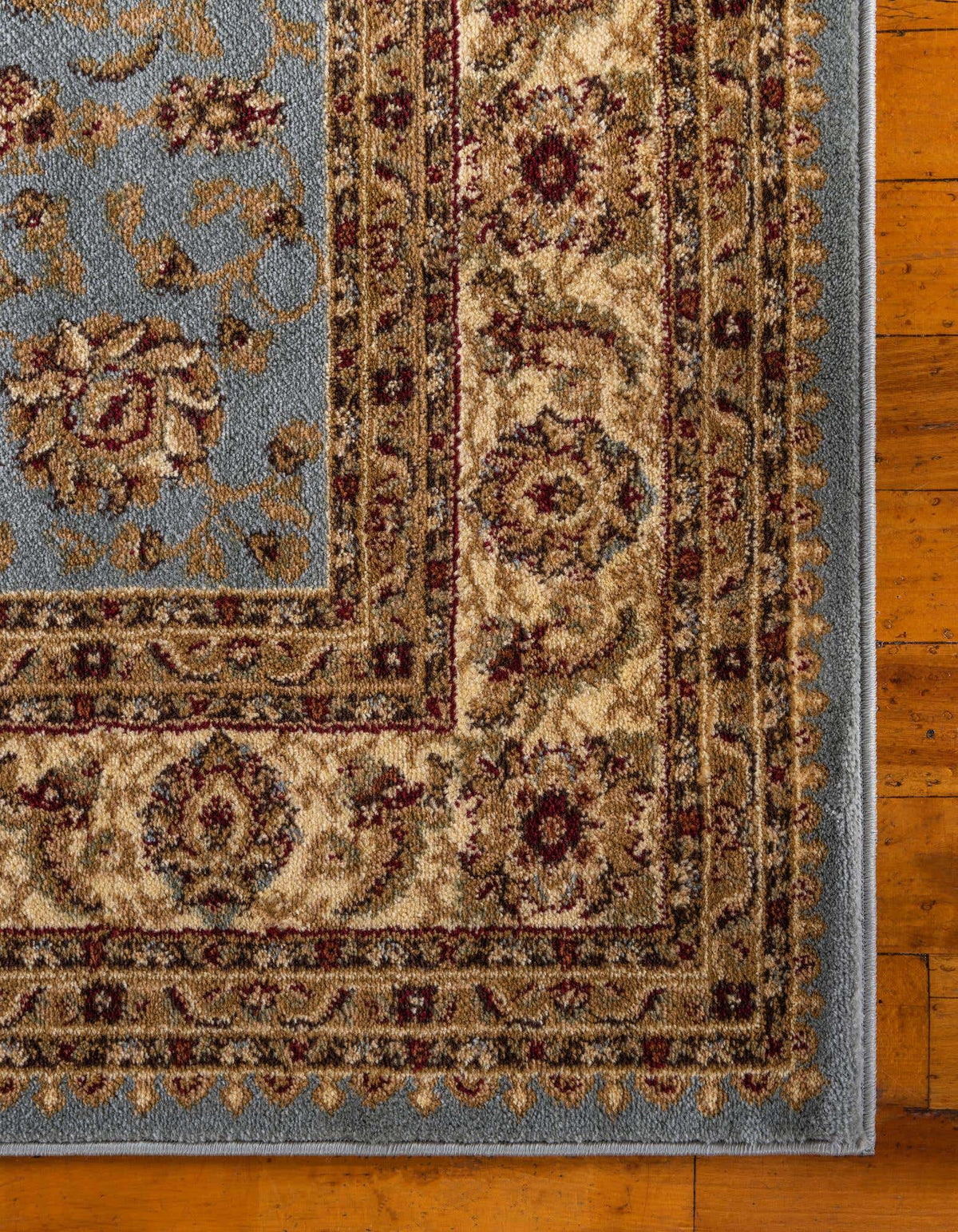 Rechteck Teppich Classic Agra in Hellblau von Hadorn™ - Lifestyle Image