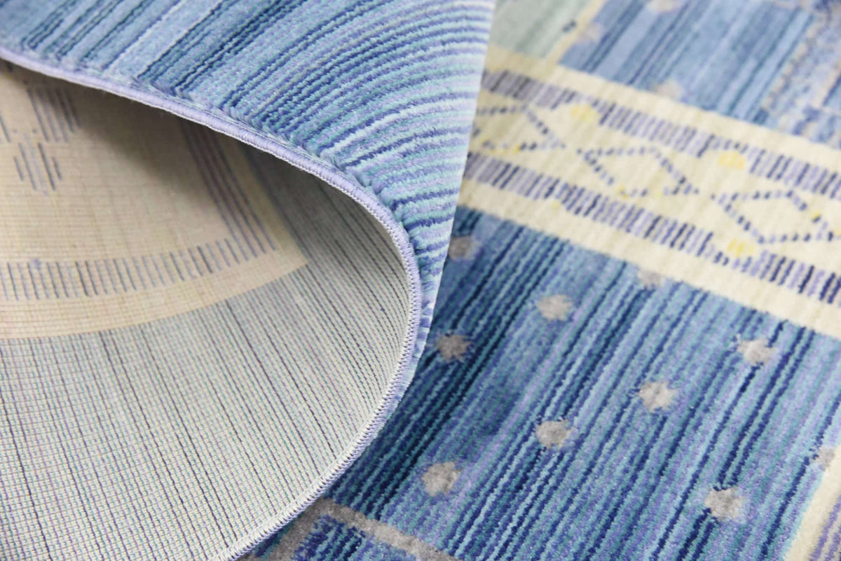 Rechteck Teppich Aqua in Blau von Hadorn™ - Lifestyle Image