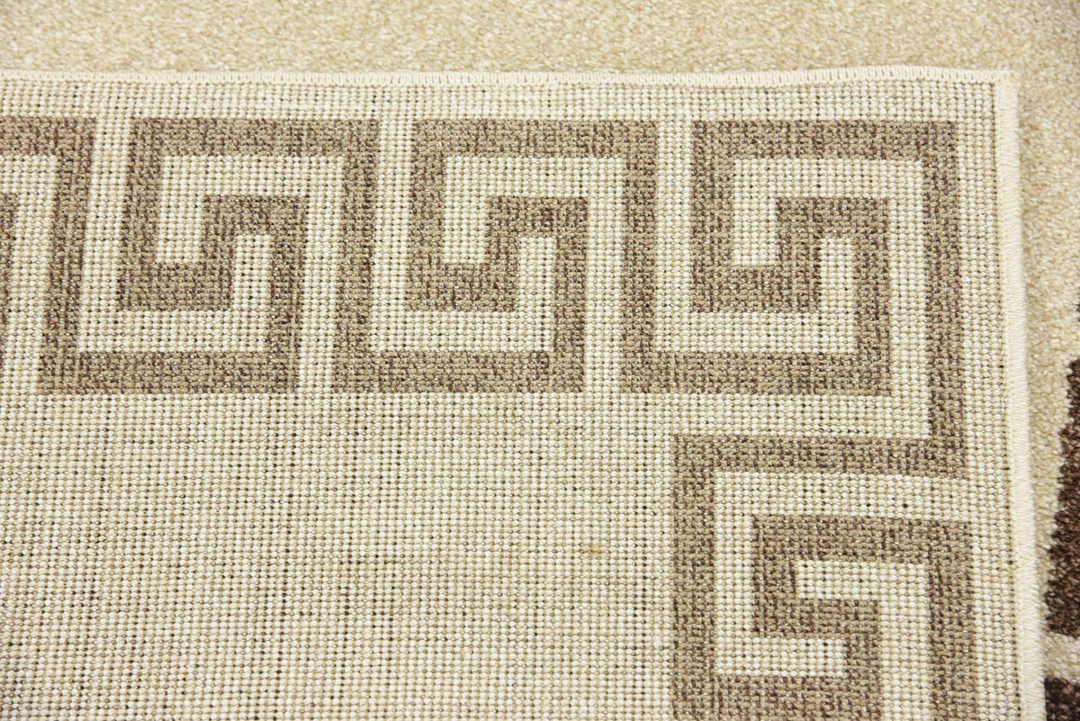 Läufer Teppich Greek Key in Beige von Hadorn™ - Lifestyle Image