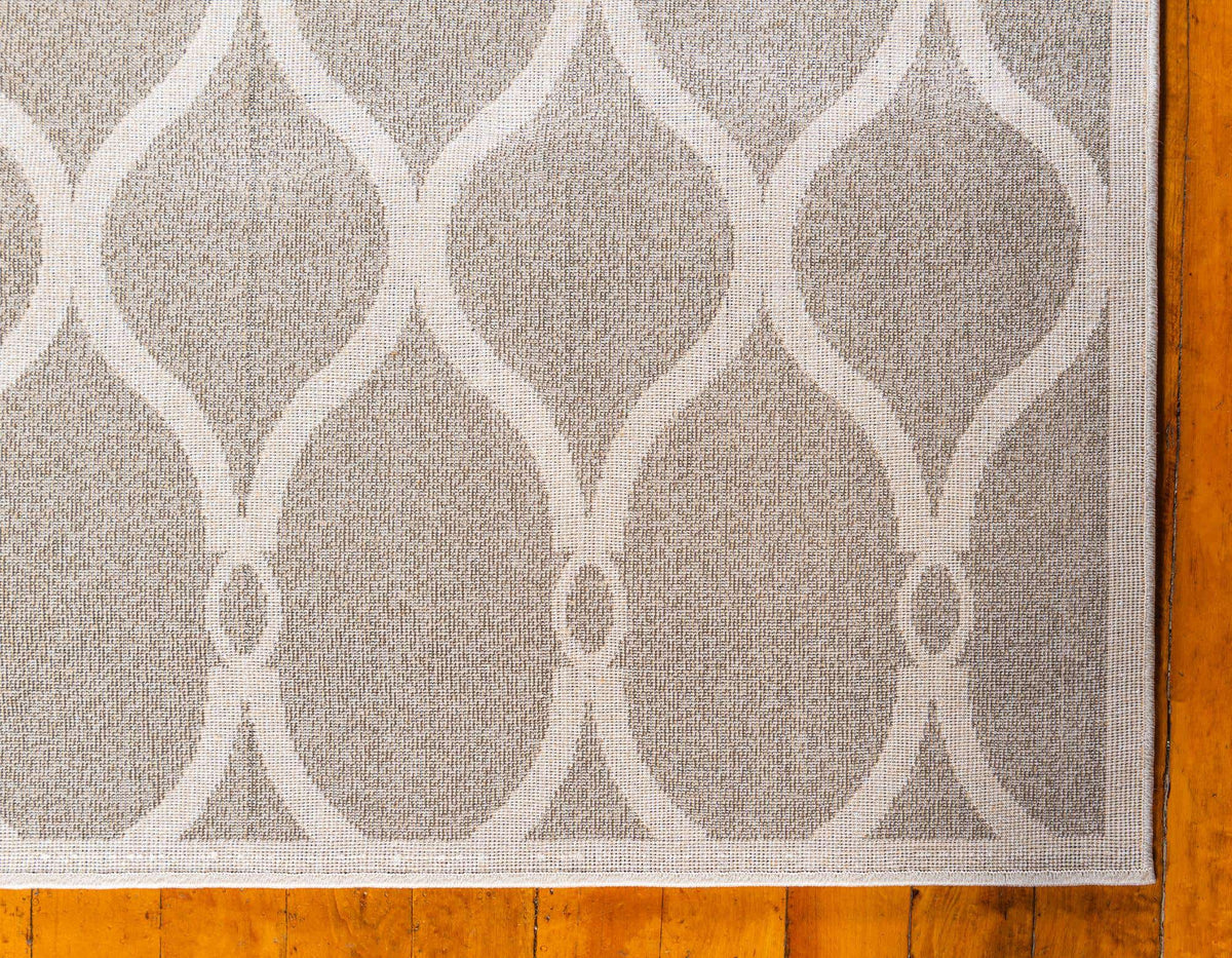 Rechteck Teppich Trellis in Grau von Hadorn™ - Lifestyle Image
