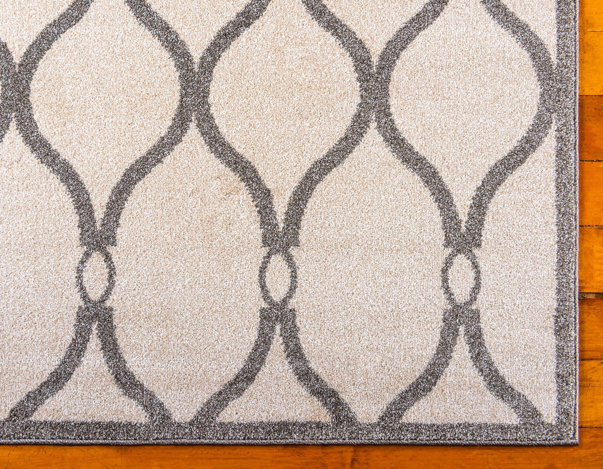 Rechteck Teppich Trellis in Creme von Hadorn™ - Lifestyle Image