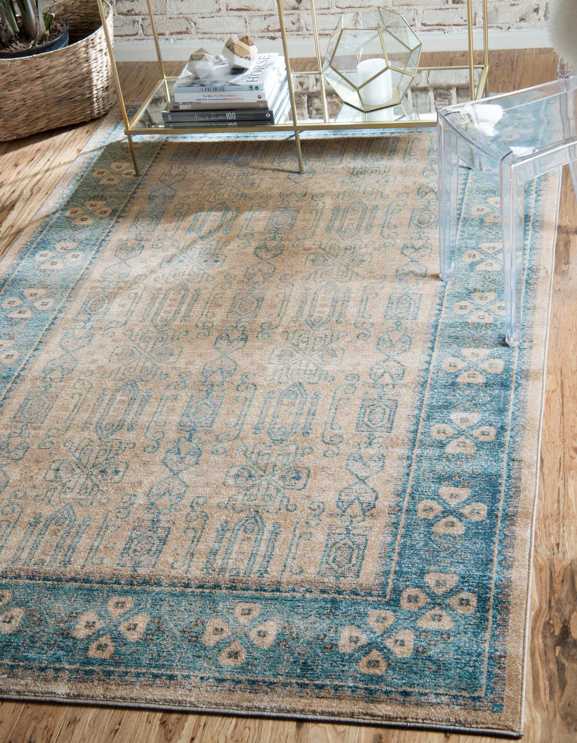 Rechteck Teppich Vienna in Beige von Hadorn™ - Lifestyle Image