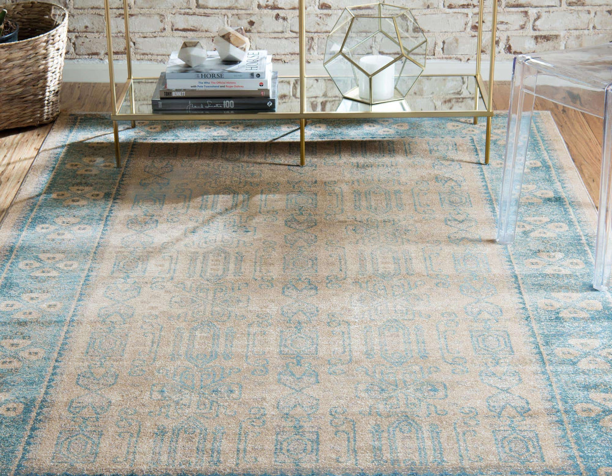 Rechteck Teppich Vienna in Beige von Hadorn™ - Lifestyle Image