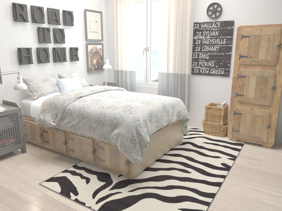 Rechteck Teppich Safari in Beige von Hadorn™ - Lifestyle Image