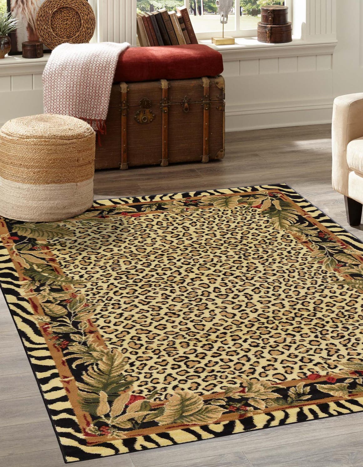 Rechteck Teppich Safari in Creme von Hadorn™ - Lifestyle Image