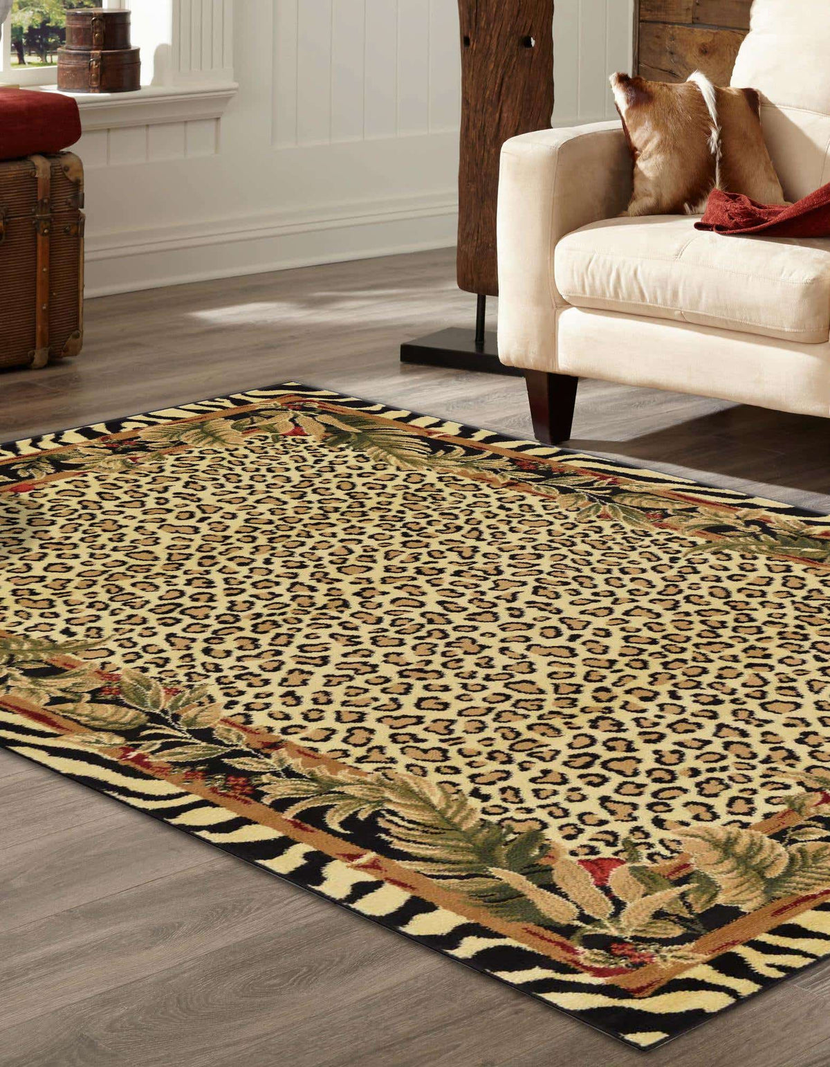 Rechteck Teppich Safari in Creme von Hadorn™ - Lifestyle Image
