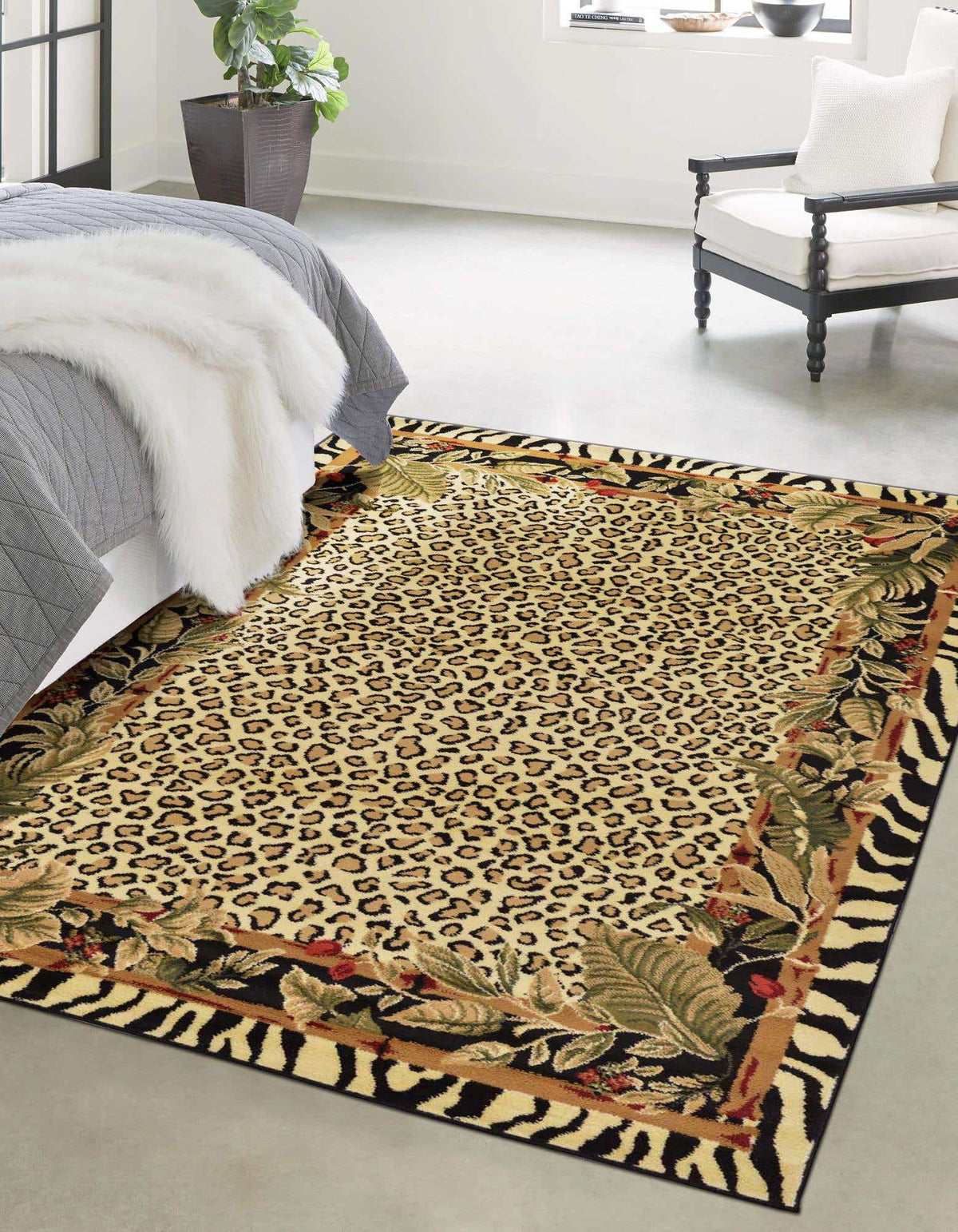 Rechteck Teppich Safari in Creme von Hadorn™ - Lifestyle Image