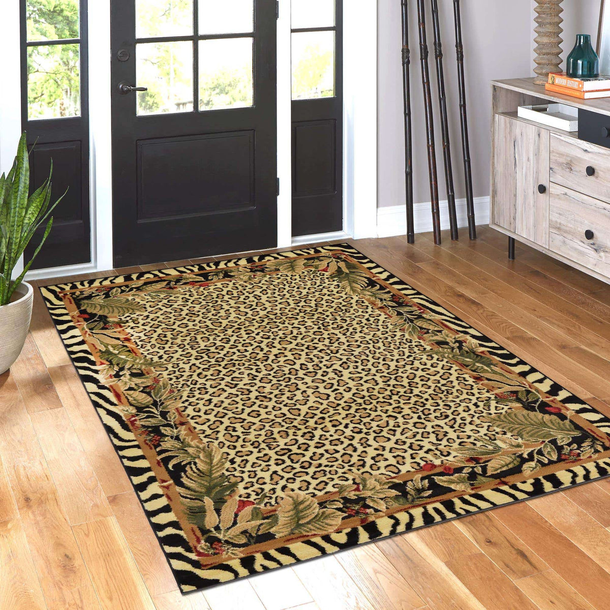 Rechteck Teppich Safari in Creme von Hadorn™ - Lifestyle Image