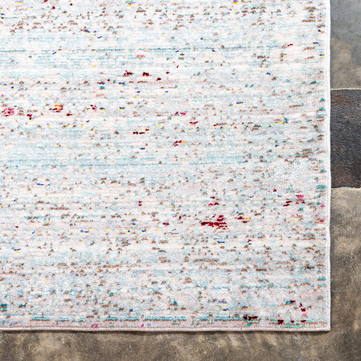 Rechteck Teppich Aqua in Grau von Hadorn™ - Lifestyle Image