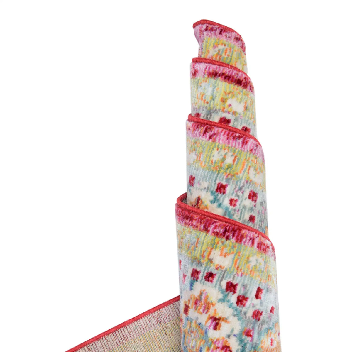 Rechteck Teppich Aqua in Beige von Hadorn™ - Lifestyle Image