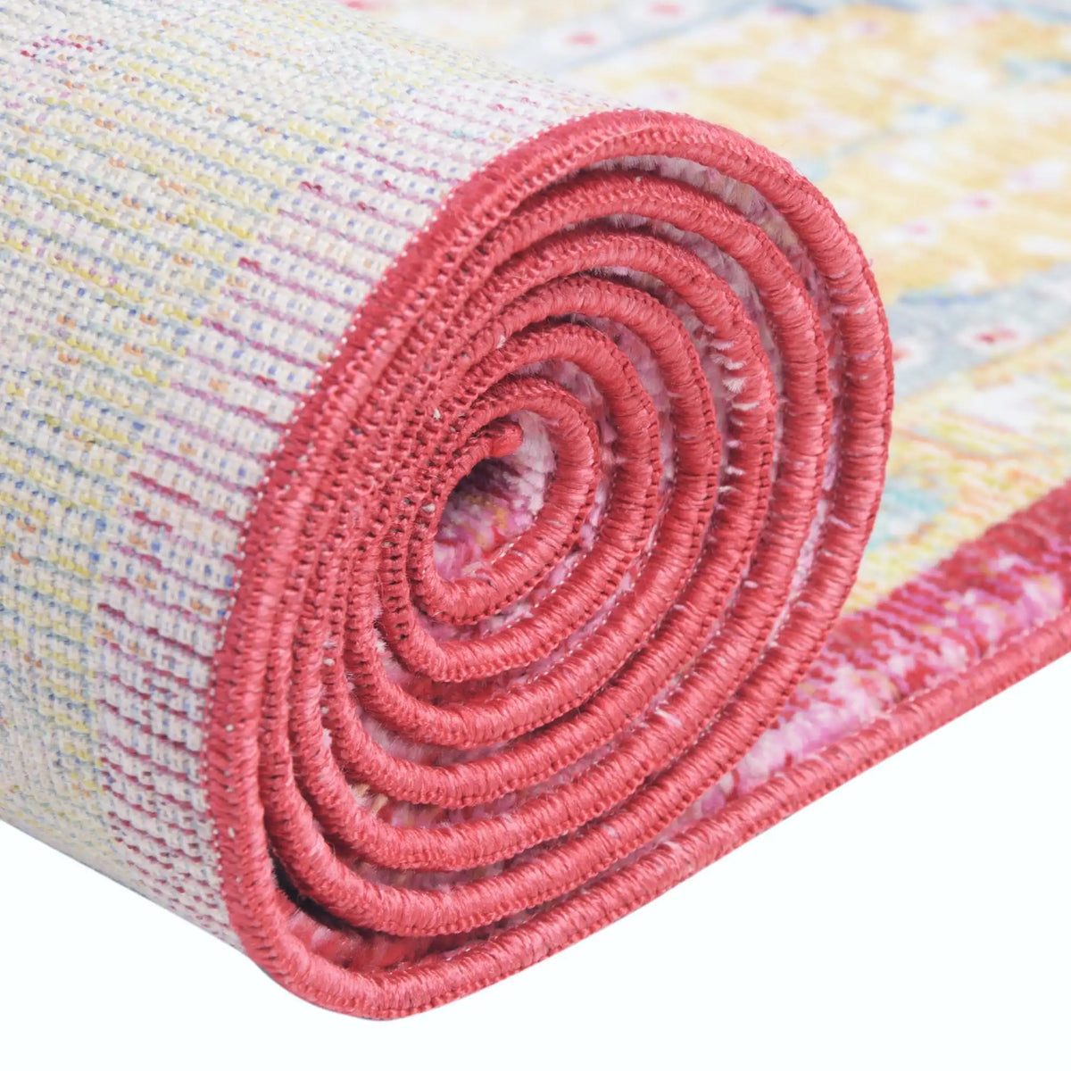 Rechteck Teppich Aqua in Beige von Hadorn™ - Lifestyle Image