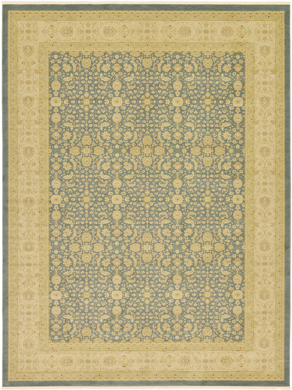 Rechteck Teppich Kensington in Blau von Hadorn™ - Lifestyle Image
