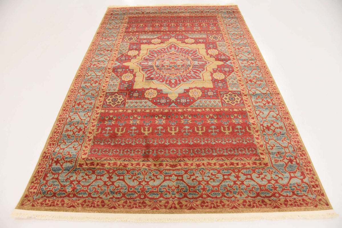 Rechteck Teppich Mamluk in Rot von Hadorn™ - Lifestyle Image