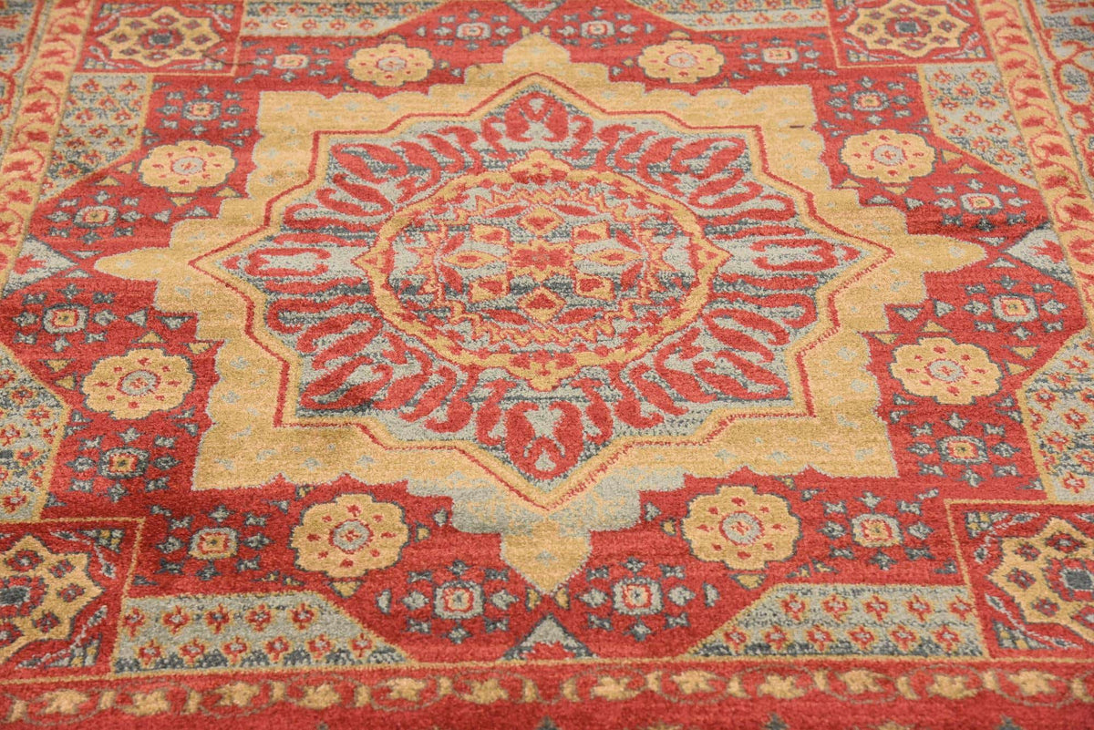 Rechteck Teppich Mamluk in Rot von Hadorn™ - Lifestyle Image