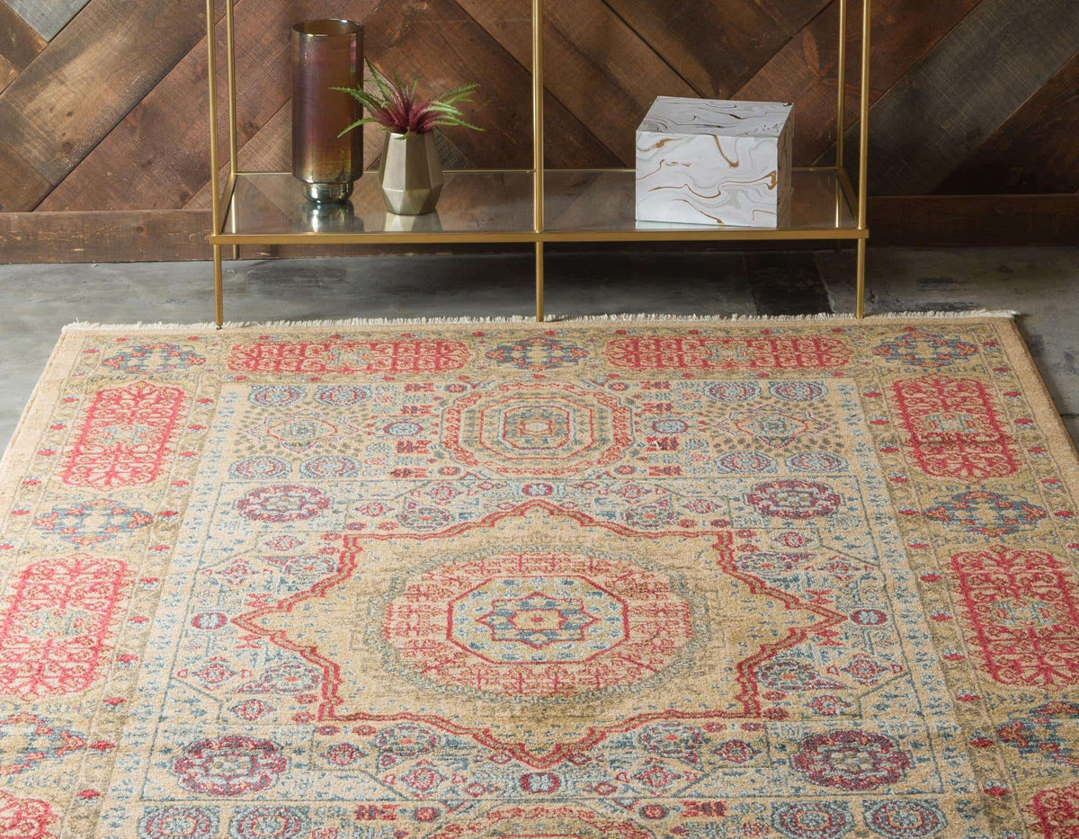 Rechteck Teppich Mamluk in Beige von Hadorn™ - Lifestyle Image