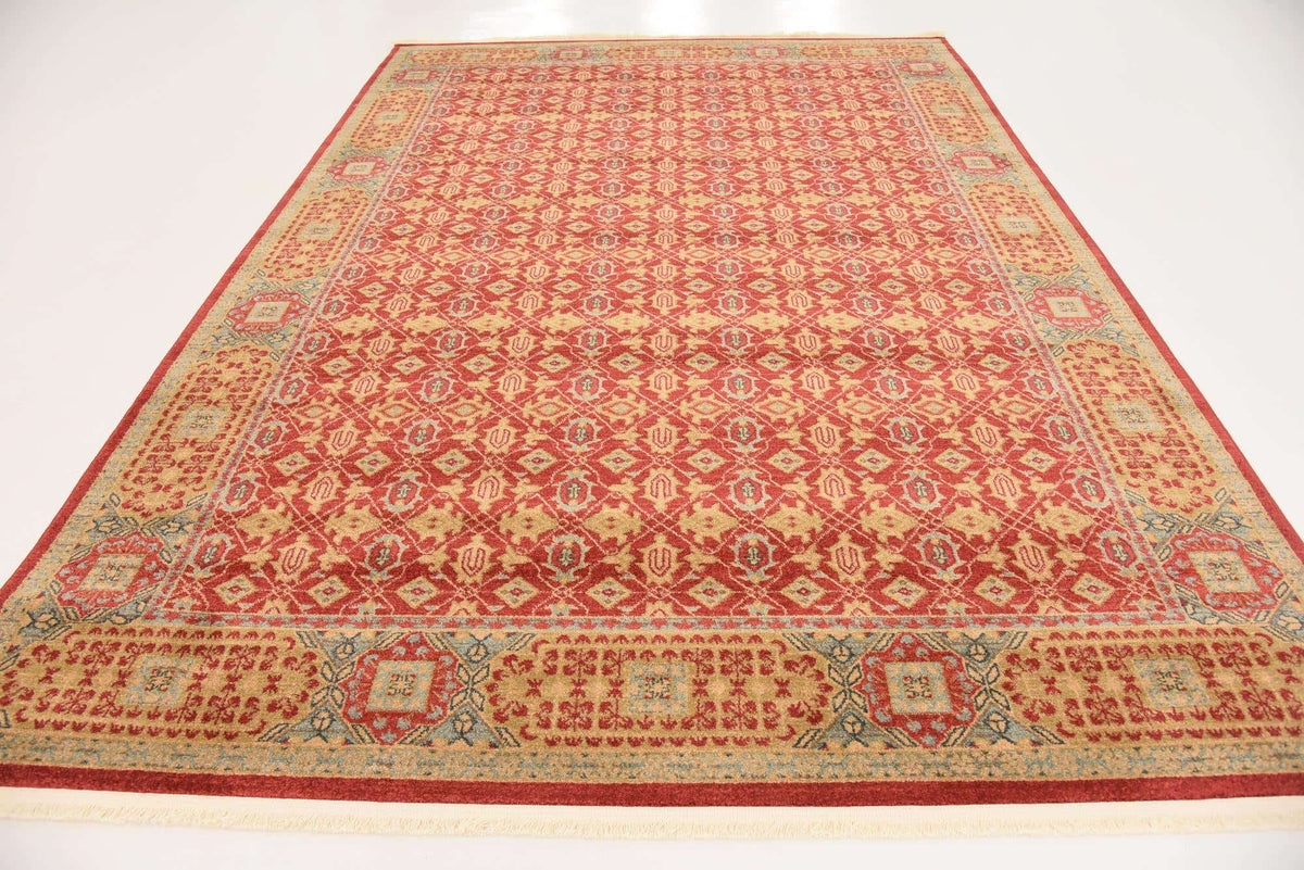 Rechteck Teppich Mamluk in Rot von Hadorn™ - Lifestyle Image