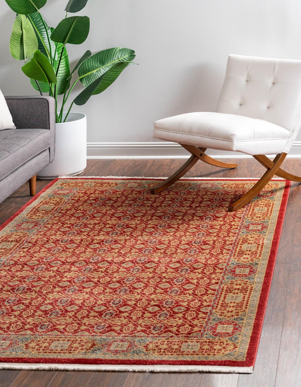 Rechteck Teppich Mamluk in Rot von Hadorn™ - Lifestyle Image