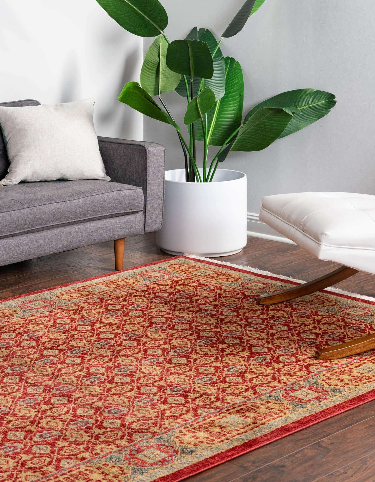Rechteck Teppich Mamluk in Rot von Hadorn™ - Lifestyle Image