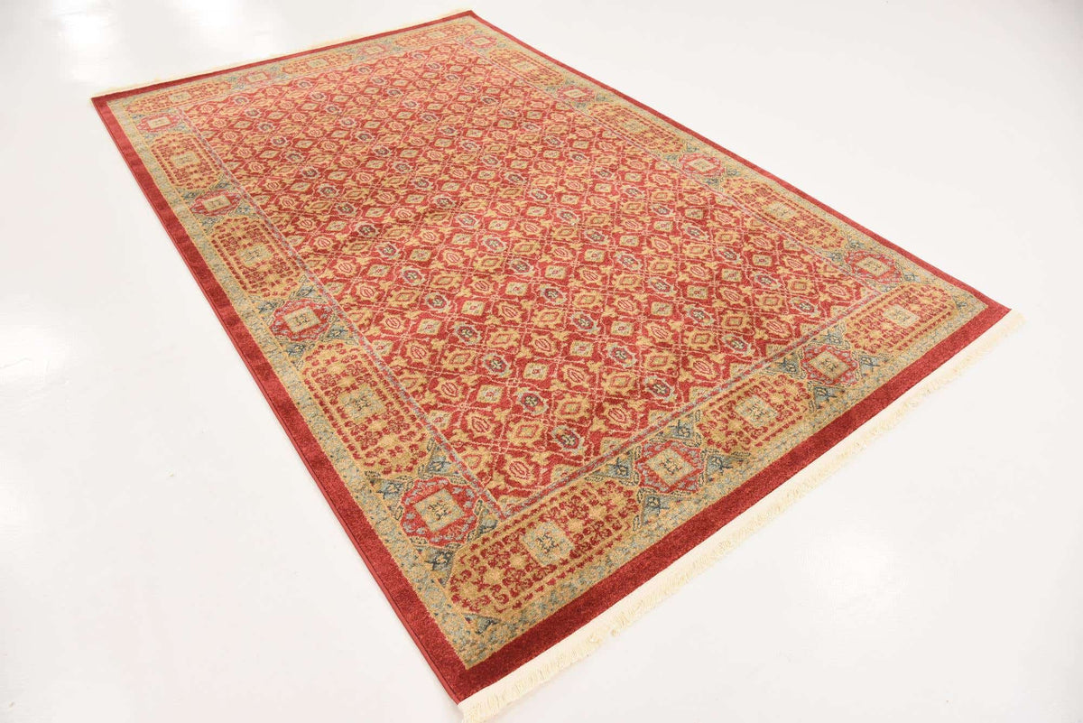 Rechteck Teppich Mamluk in Rot von Hadorn™ - Lifestyle Image