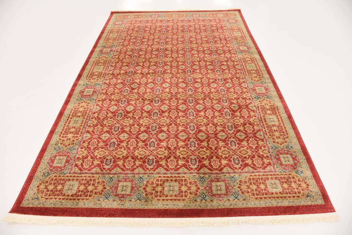 Rechteck Teppich Mamluk in Rot von Hadorn™ - Lifestyle Image