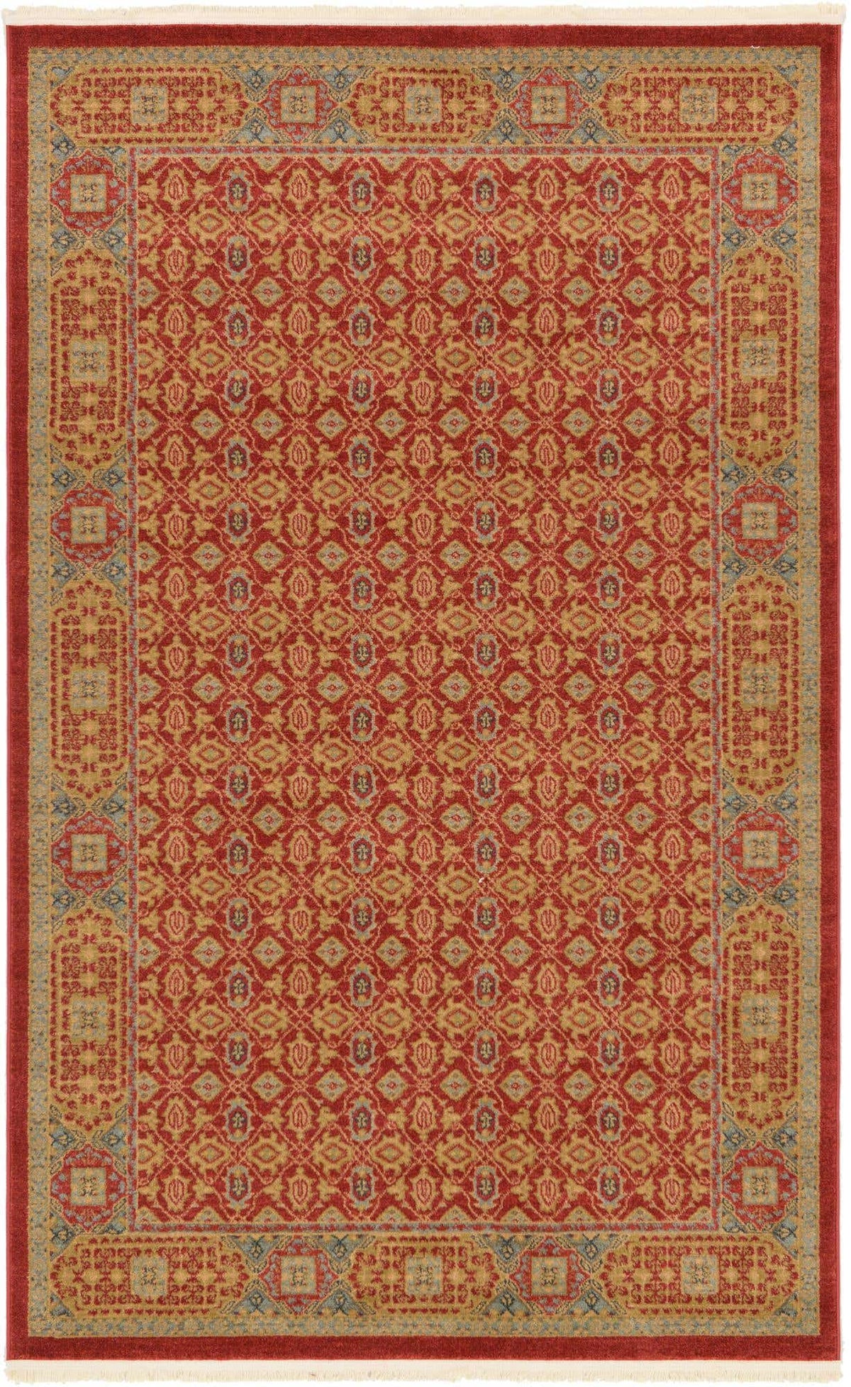 Rechteck Teppich Mamluk in Rot von Hadorn™ - Lifestyle Image