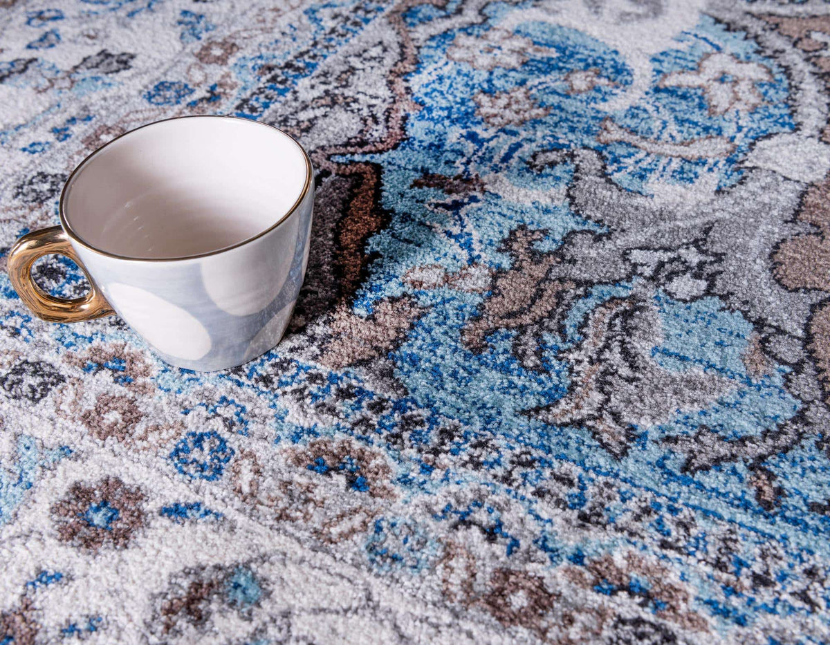 Rechteck Teppich Heritage in Hellblau von Hadorn™ - Lifestyle Image
